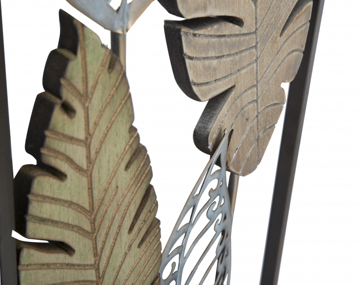 Decoratiune perete Foglie, metal [7]