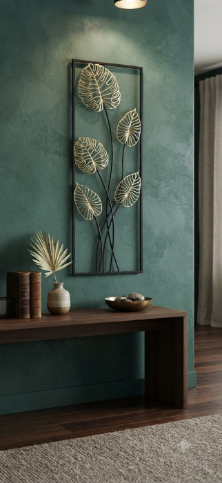 Decoratiune perete Luxy A, metal, multicolor [2]