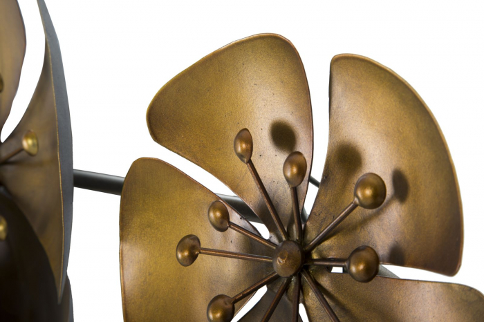 Decoratiune perete Goldy, fier auriu [5]