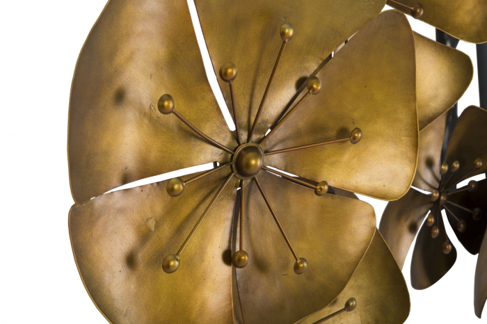 Decoratiune perete Goldy, fier auriu [4]
