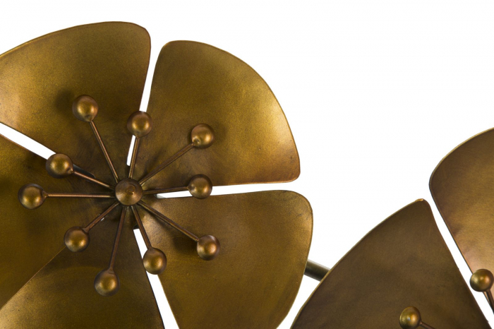 Decoratiune perete Goldy, fier auriu [6]