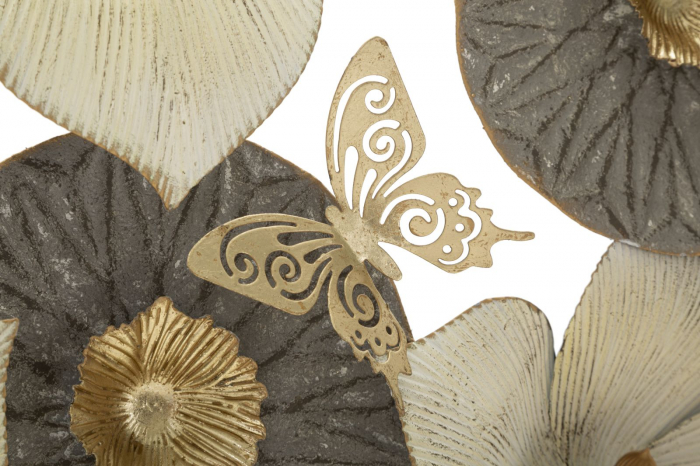 Decoratiune perete Gorgeous, fier, auriu alb [5]