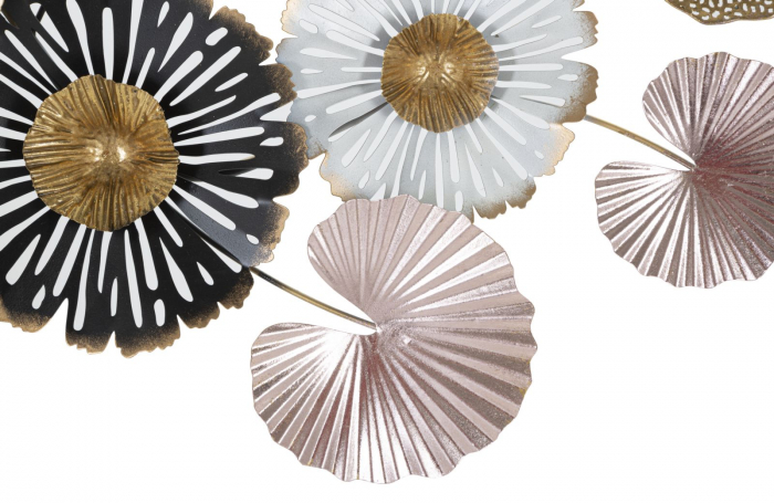 Decoratiune perete Pinky B, roz/auriu [5]