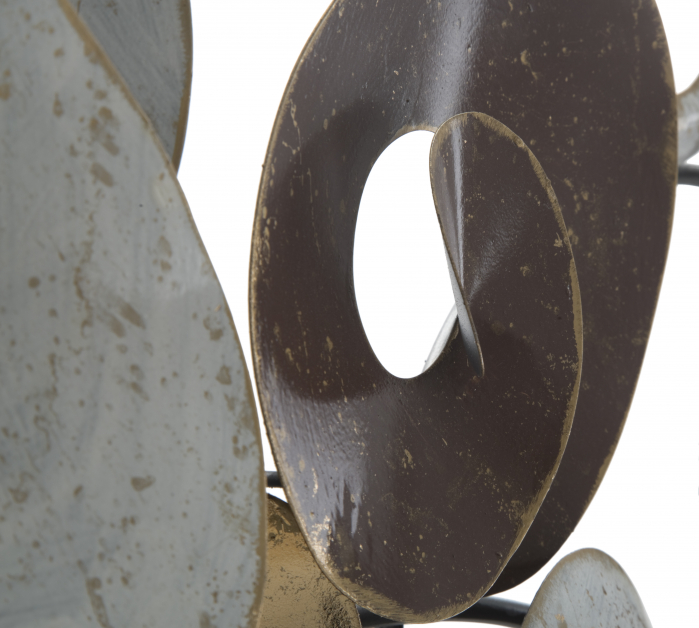 Decoratiune perete Planet, metal/multicolor [5]