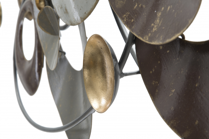 Decoratiune perete Planet, metal/multicolor [4]