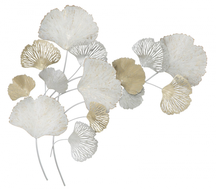 Decoratiune perete Silvy, metal argintiu/multicolor [1]