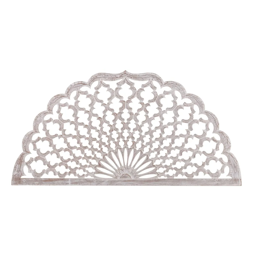 Decoratiune perete semirotunda alba vintage | Decoratiuni [1]