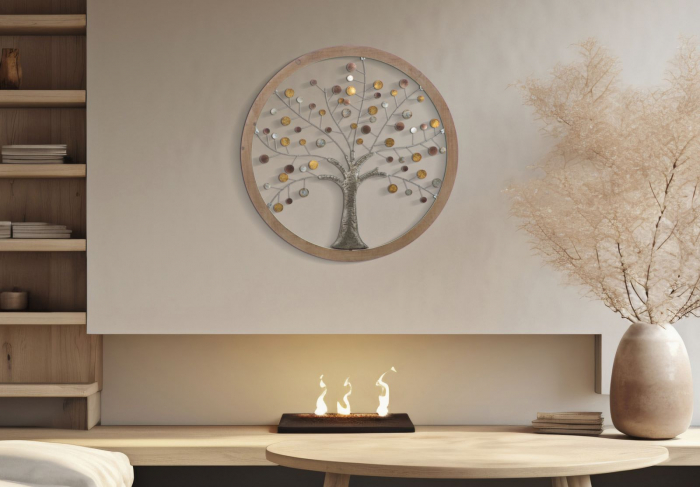 Copacul Vietii | Decoratiune perete rotunda | CreativDeco [8]