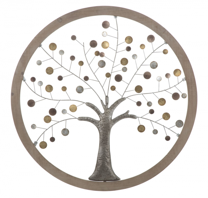 Copacul Vietii | Decoratiune perete rotunda | CreativDeco [1]