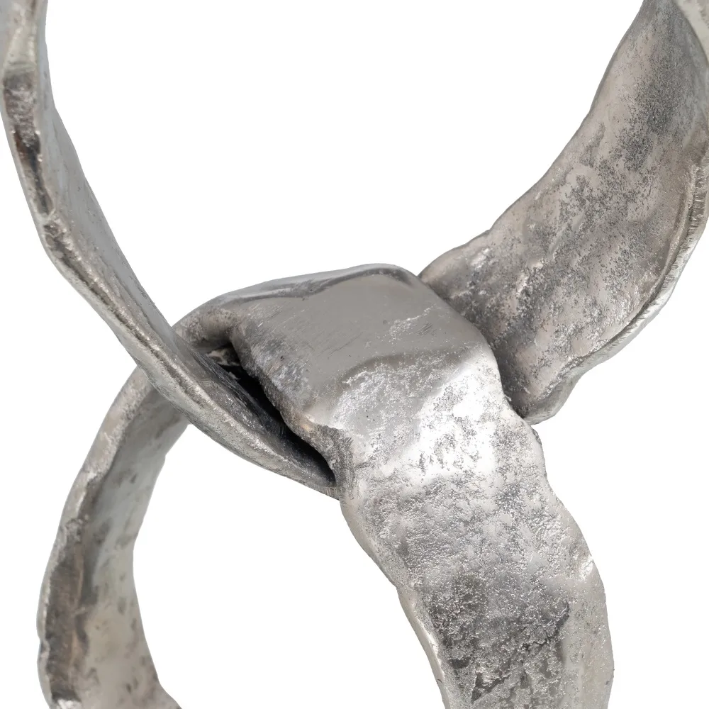 Decoratiune Silver din Aluminiu Argintiu CreativDeco.ro [4]