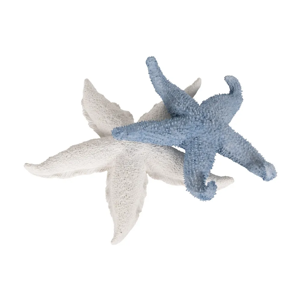 Figurina stea de mare rasina alba|Decoratiuni marine autentice [5]