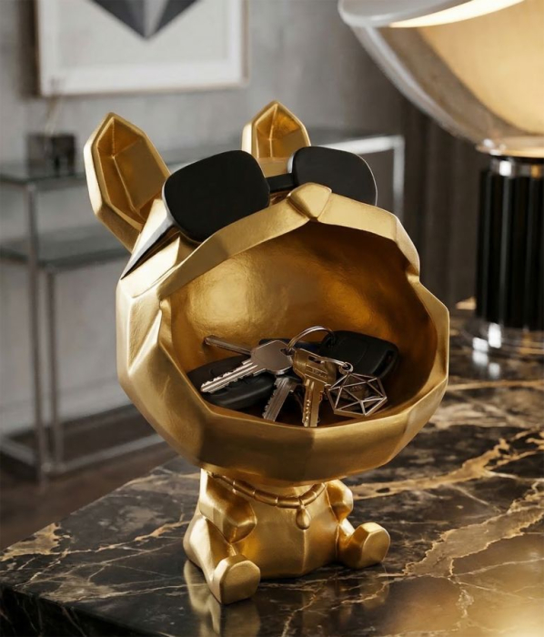 Caine auriu functional ornamental - CreativDeco.ro [2]