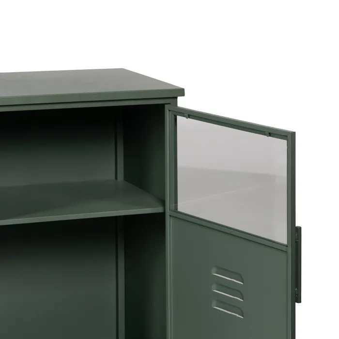 Dulap metal verde mentă compact|Mobilier organizare industrial [6]