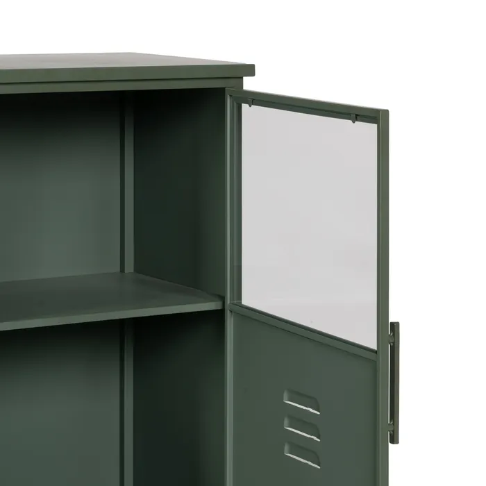 Dulap metal verde auxiliar|Mobilier modern și compact [6]