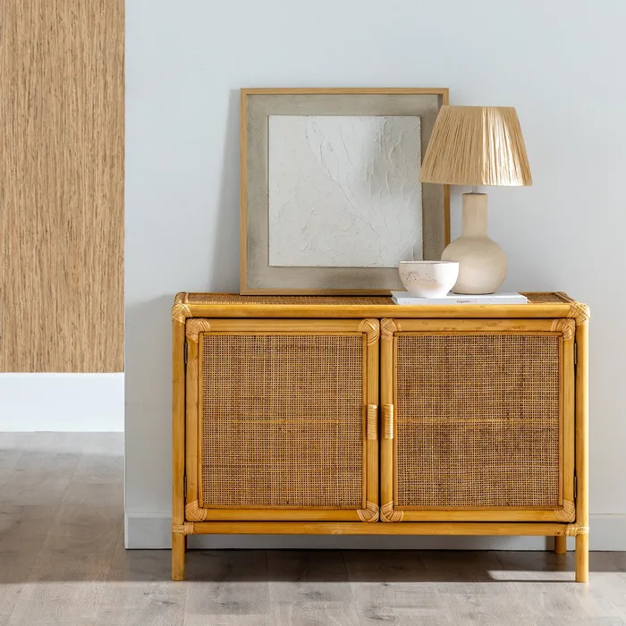 Dulap auxiliar ratan boem|Mobilier natural boem [2]