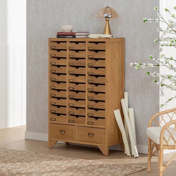 Dulap lemn brad rustic|Mobilier organizare natural [2]