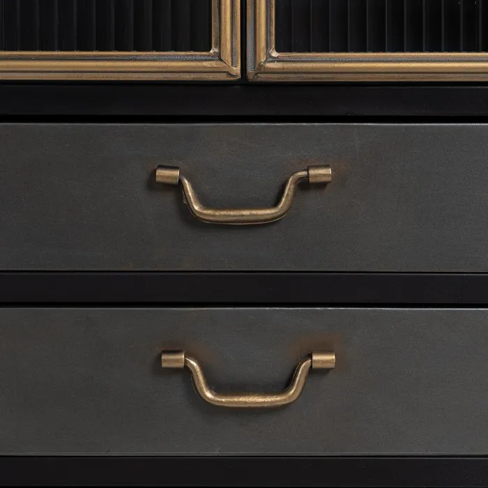 dulap cu vitrina si sertare CreativDeco [9]