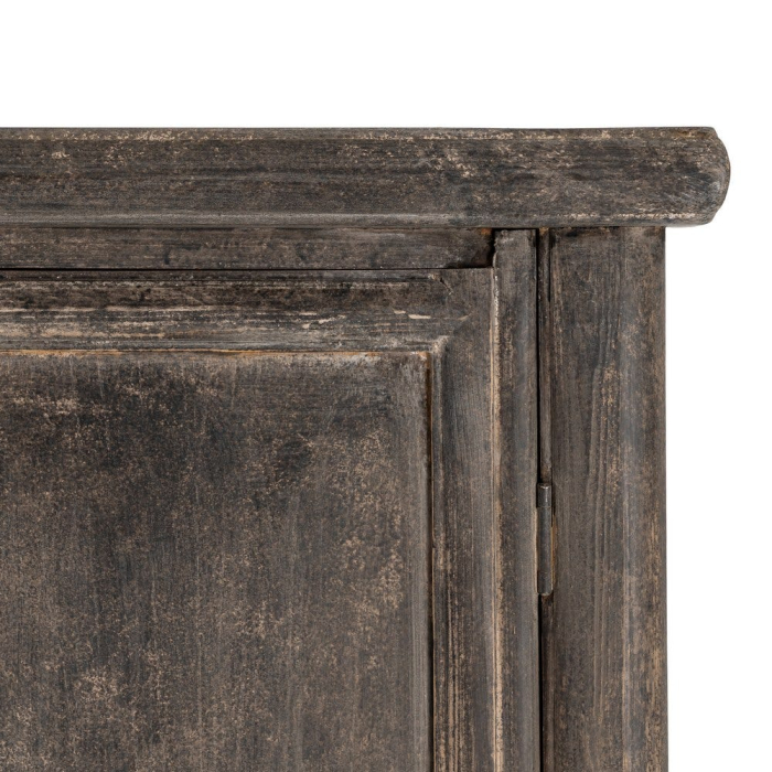 Dulap din lemn de pin reciclat cu design rustic finisaj patinat [11]