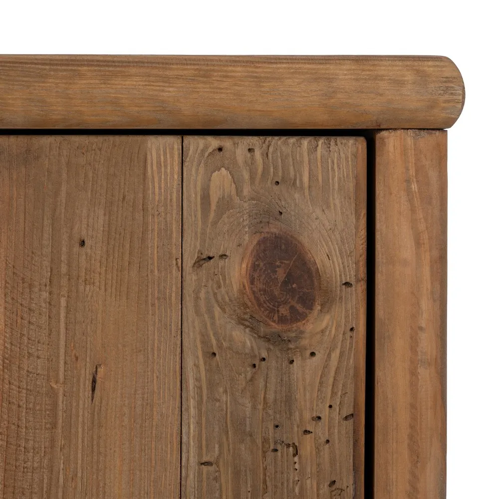 Dulap vintage din lemn masiv de pin | Mobilier de depozitare [7]
