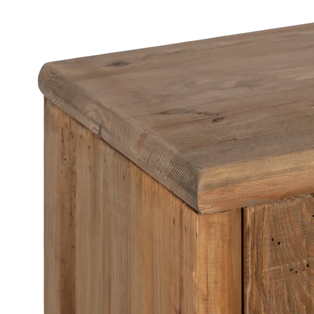 Dulap vintage din lemn masiv de pin | Mobilier de depozitare [4]