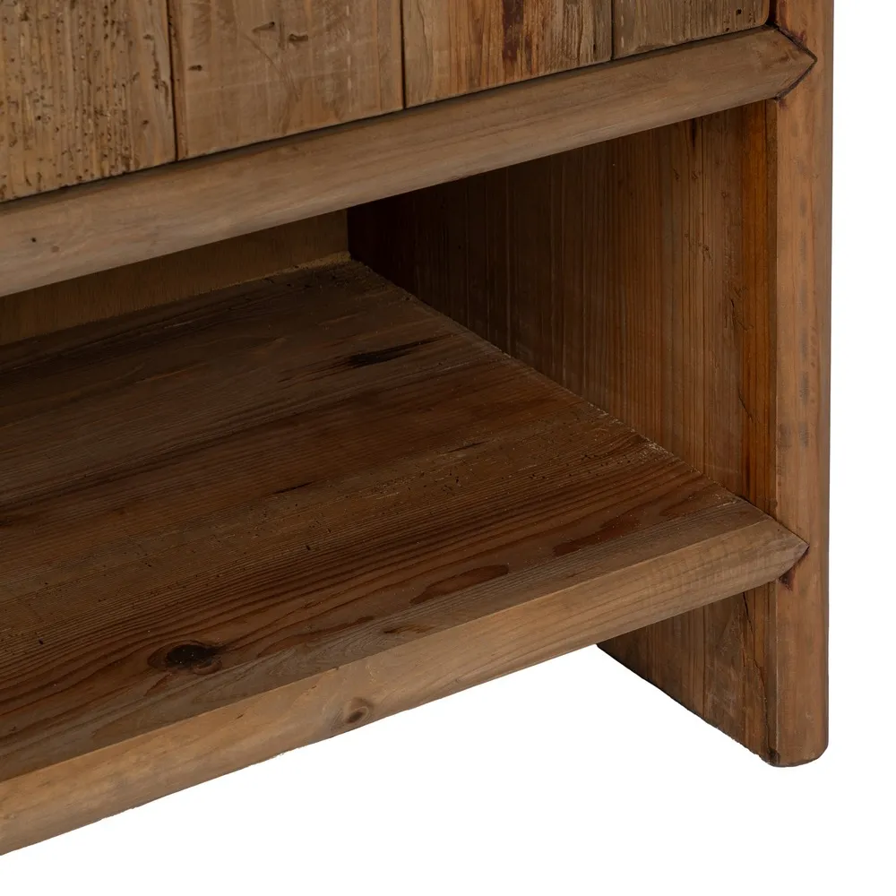 Dulap vintage din lemn masiv de pin | Mobilier de depozitare [8]