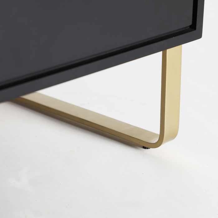 Dulap Art Deco MDF negru alb auriu|Dulapuri opulente [6]