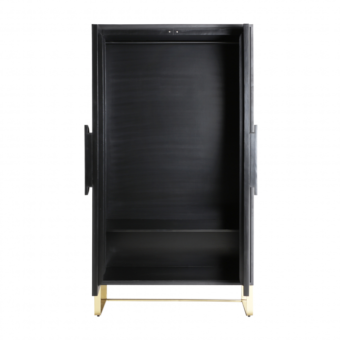 Dulap Art Deco MDF negru alb auriu|Dulapuri opulente [3]