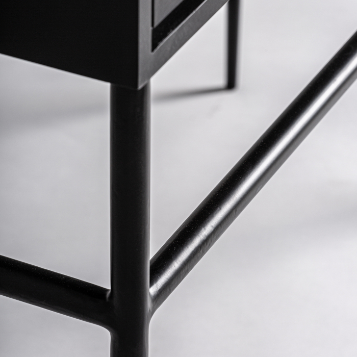 Dulap contemporan MDF negru alb|Dulapuri moderne [4]
