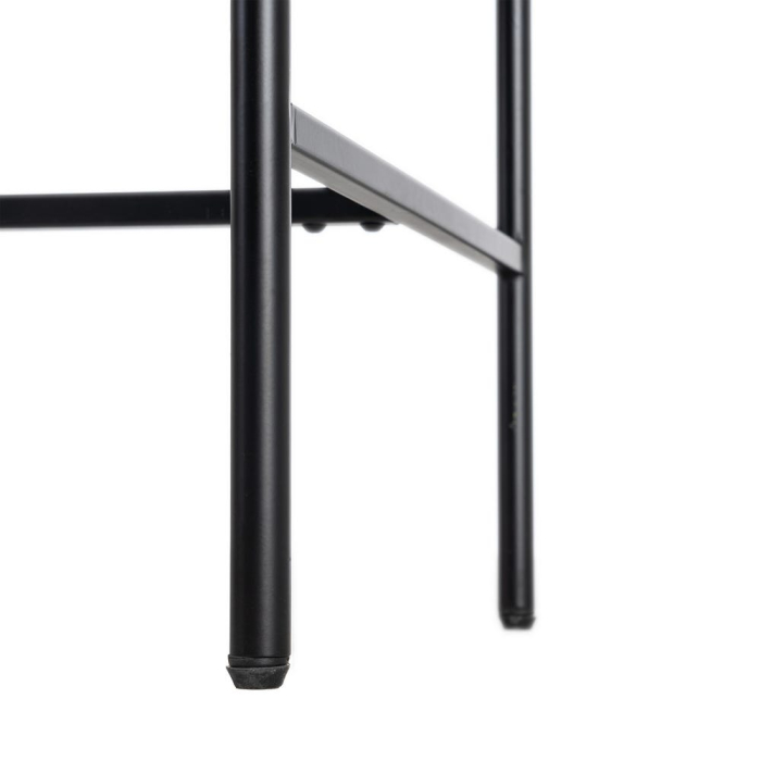 Dulap din lemn natur cu picioare metalice negre 84.5 x 40 x 153 cm – imagine principală [10]