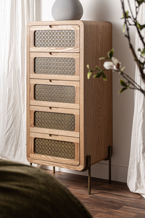 Dulap inalt vintage maro|Dulapuri moderne premium [2]