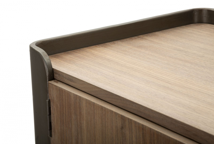Dulap Toronto cu design minimalist si aspect retro. Dulapuri cu impact vizual pentru interior contemporan. Mobilier modern CreativDeco. [5]