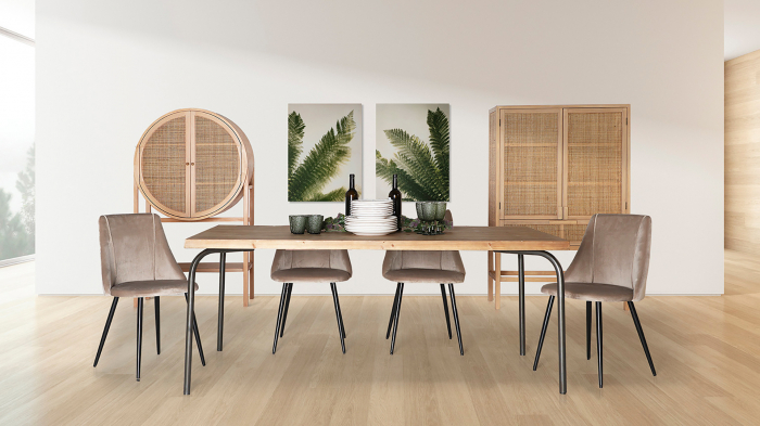 Dulap rotund stil nordic|Dulapuri premium dormitor [7]