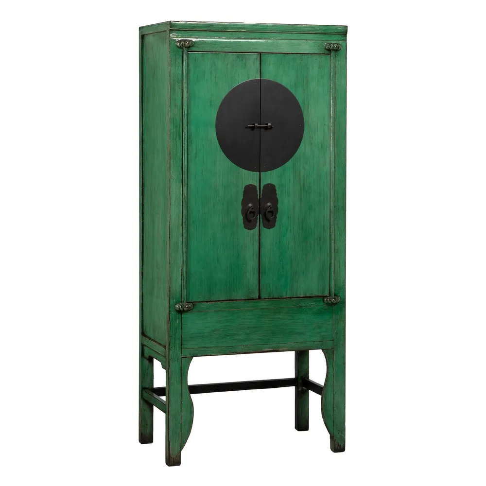 Dulap verde vintage design oriental | Mobilier vintage unic [2]