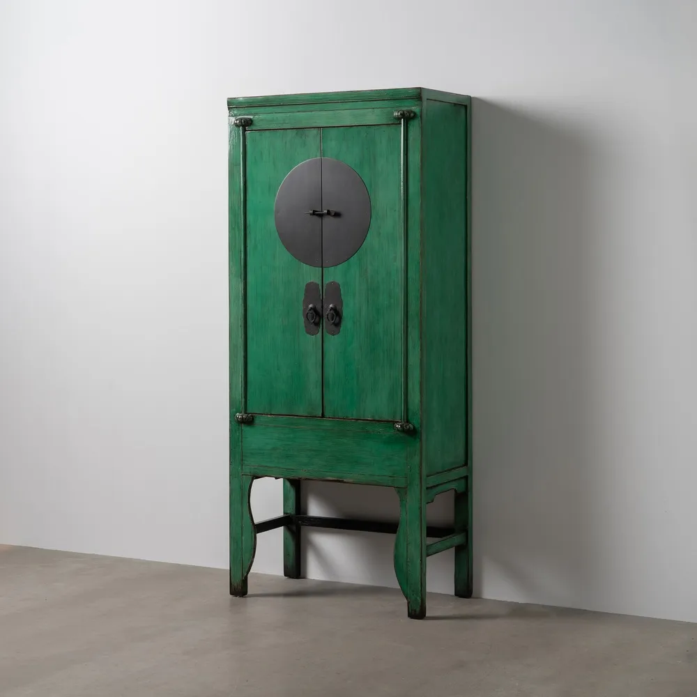 Dulap verde vintage design oriental | Mobilier vintage unic [1]