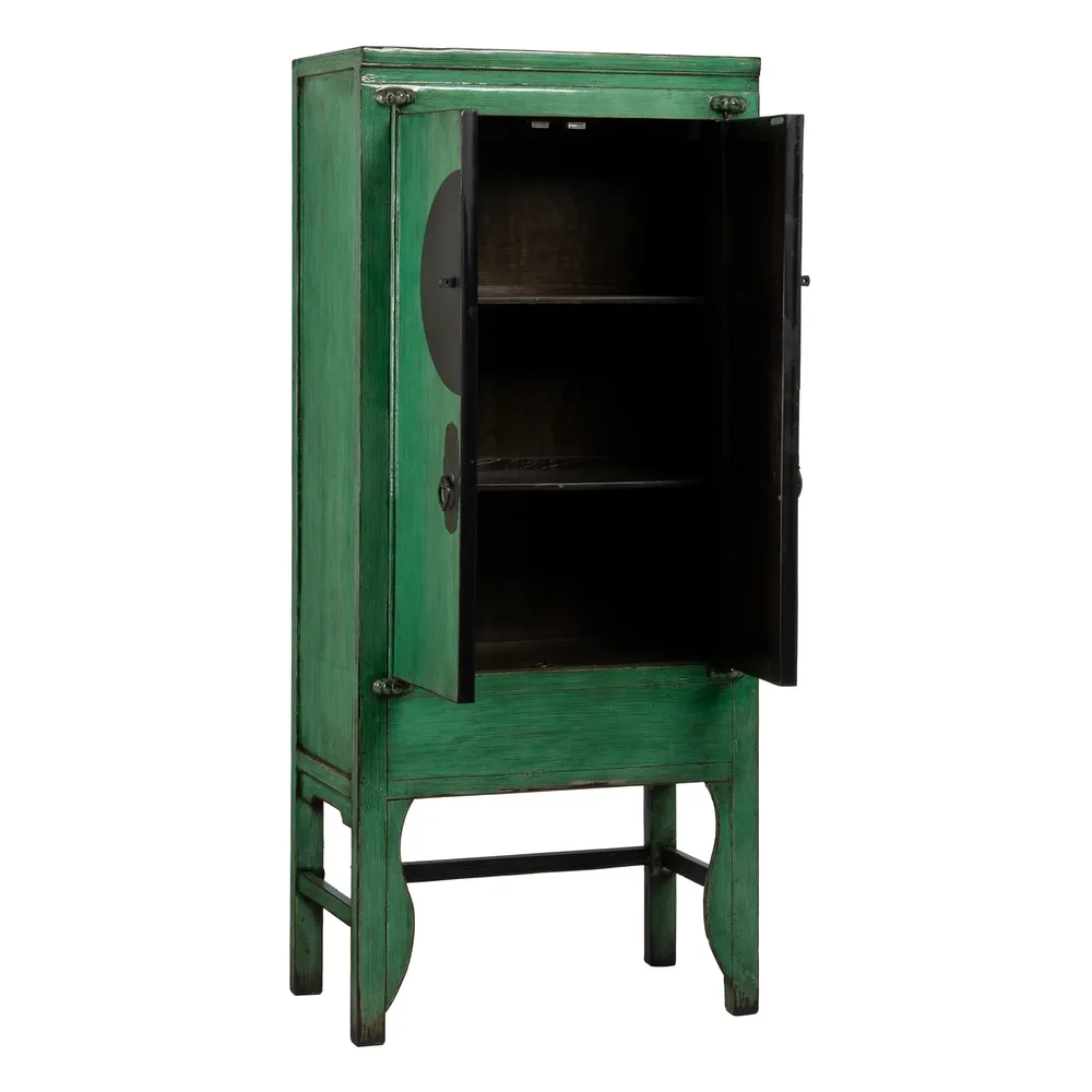 Dulap verde vintage design oriental | Mobilier vintage unic [3]