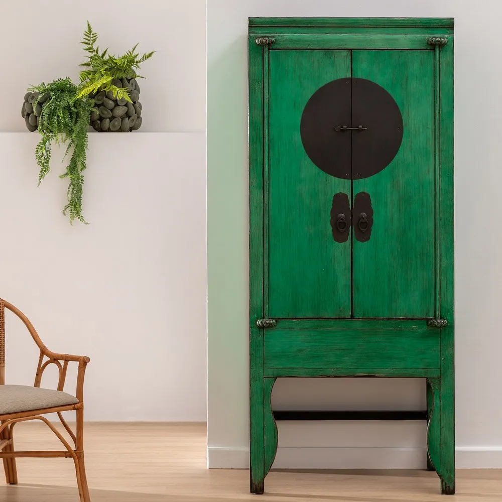 Dulap verde vintage design oriental | Mobilier vintage unic [11]