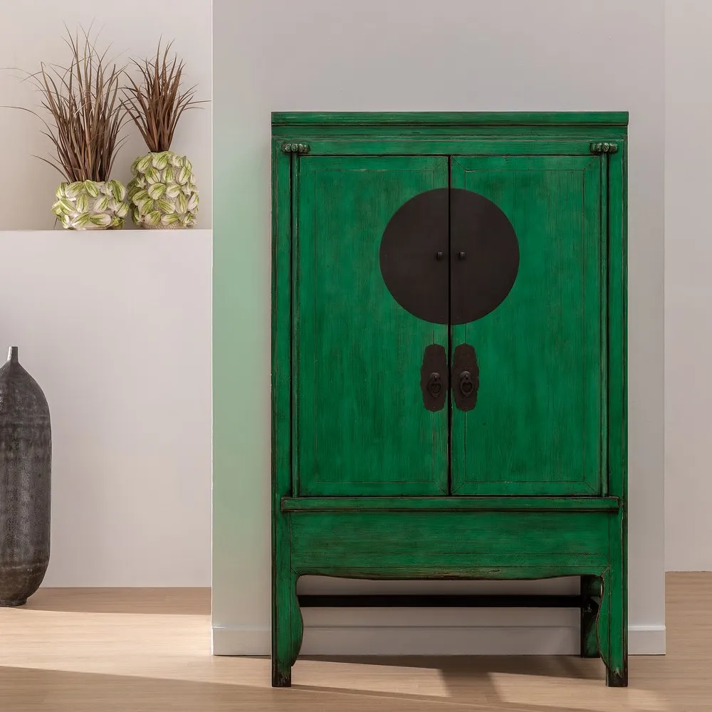 Dulap verde vintage oriental | Dulapuri vintage colorate [11]