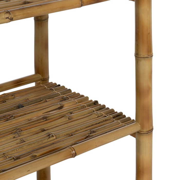 Etajeră bambus natural pentru decor [4]