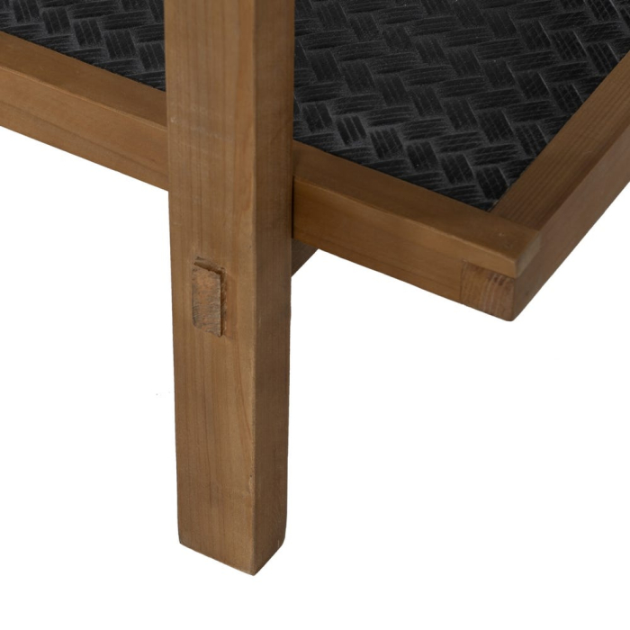 Etajeră din lemn și metal în stil nordic Oslo [8]