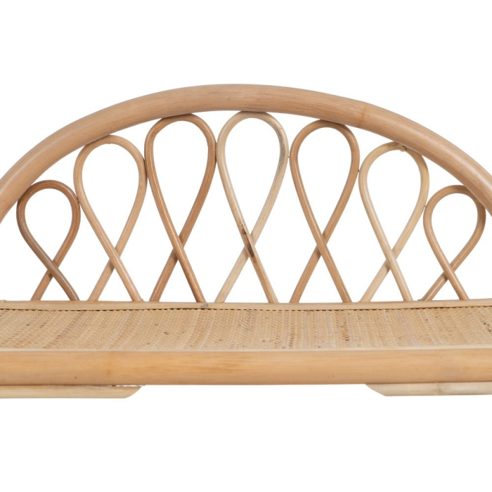 Etajeră din ratan în stil boho natural Panama [6]