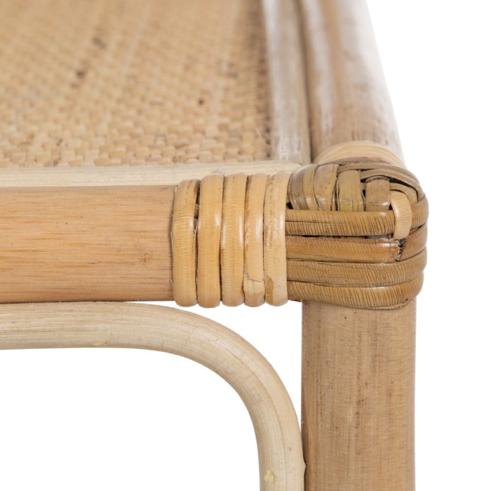 Etajeră din ratan în stil boho natural Panama [7]