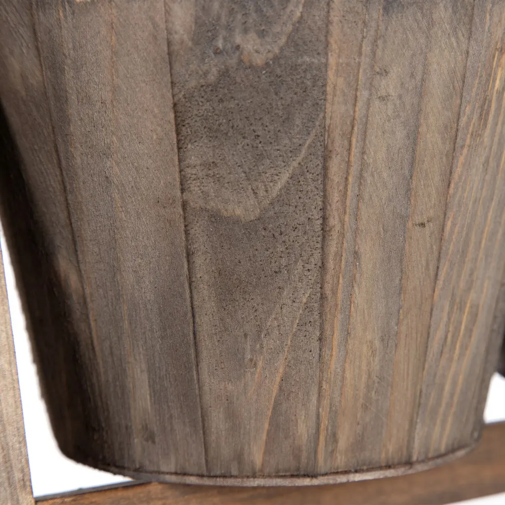 Etajera vintage pentru flori | Design francez | Decoratiuni rustice [6]