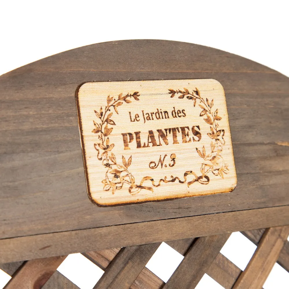 Etajera vintage pentru flori | Design francez | Decoratiuni rustice [2]