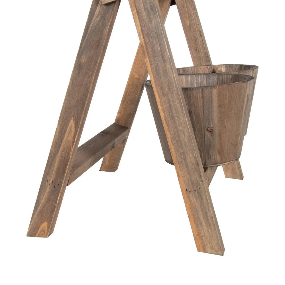 Etajera vintage pentru flori | Design francez | Decoratiuni rustice [8]