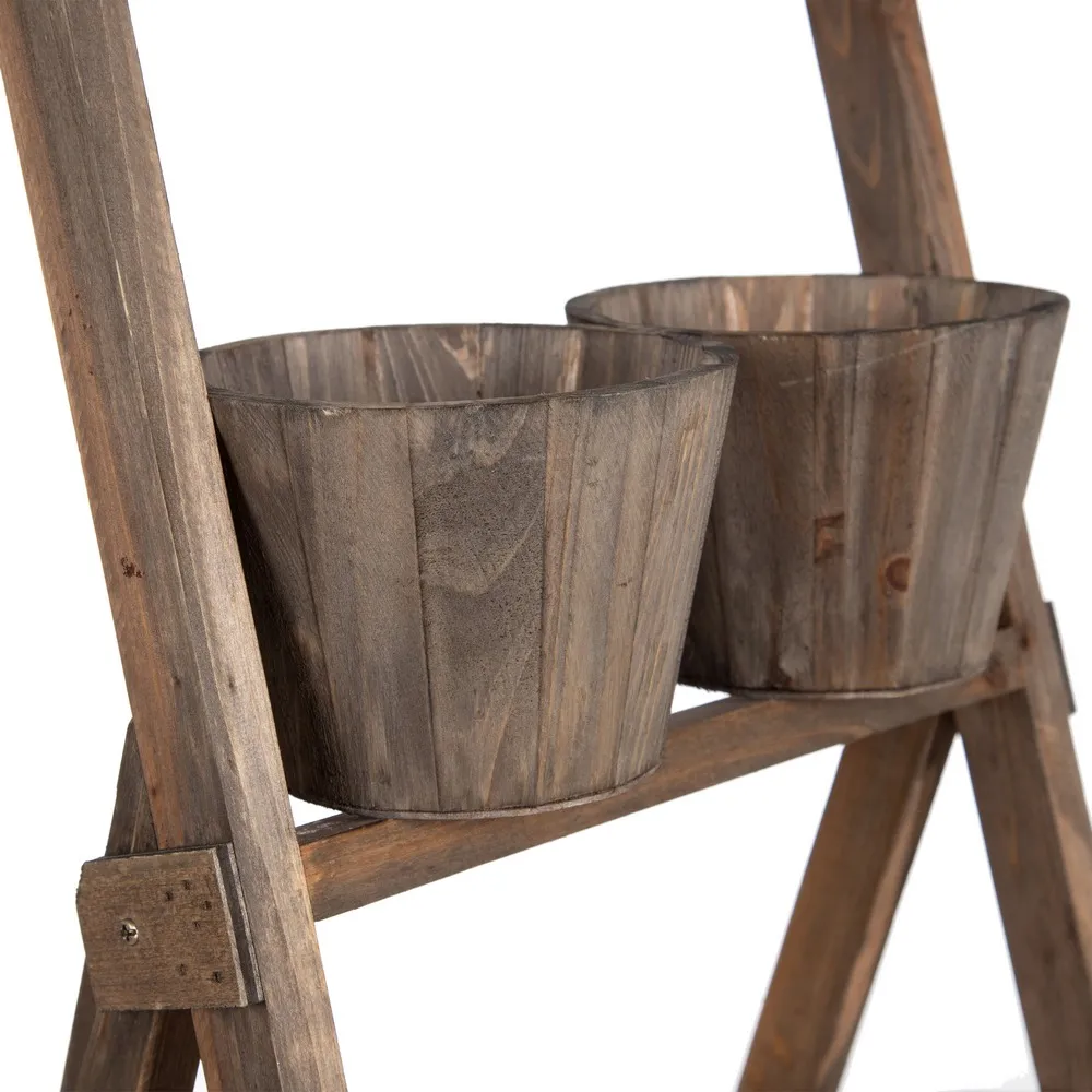 Etajera vintage pentru flori | Design francez | Decoratiuni rustice [5]
