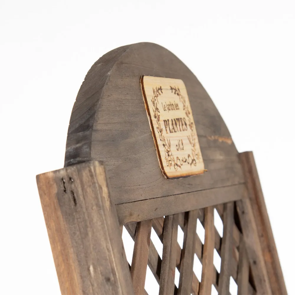 Etajera vintage pentru flori | Design francez | Decoratiuni rustice [4]