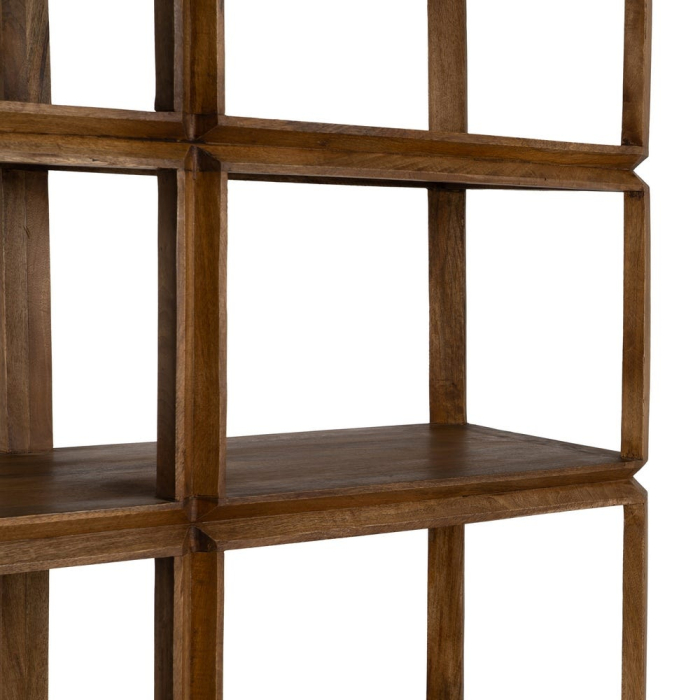 Etajeră living din lemn de mango maro [5]