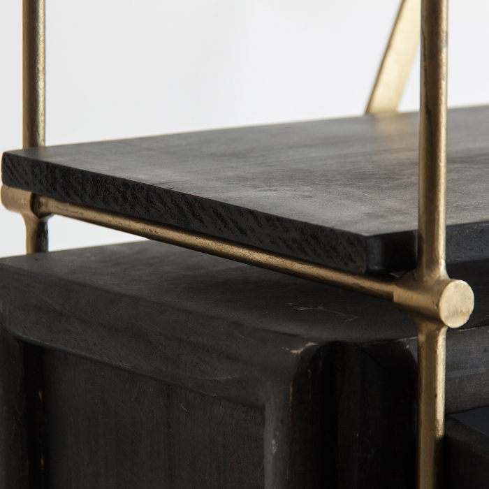 Etajera metalica contemporana|Etajere elegante moderne [4]
