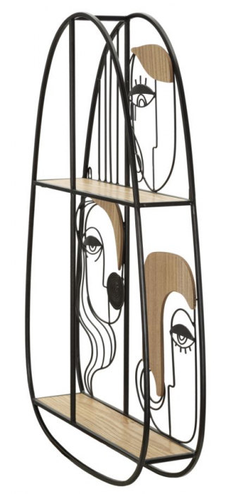 Etajera ovala contemporana arta functionala CreativDeco [7]