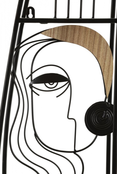 Etajera ovala contemporana arta functionala CreativDeco [5]